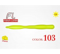Съедобная резина FL FlatWorm 3,1″ цвет 103