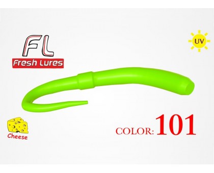 Съедобная резина FL FlipWorm 3,1″ цвет 101
