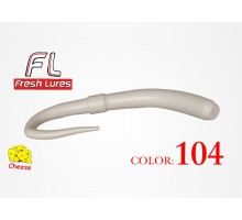 Съедобная резина FL FlipWorm 3,1″ цвет 104