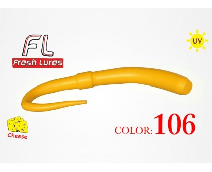 Съедобная резина FL FlipWorm 3,1″ цвет 106