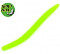 Мягкая приманка TROUT ZONE Wake Worm 2 3,2" цвет зеленый