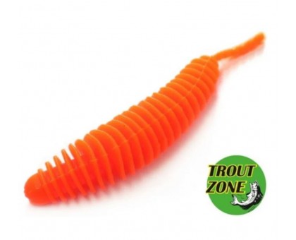 Силиконовая приманка Trout Zone Plamp 2,5" цвет оранжевый