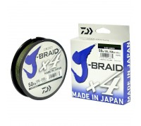 Плетенный шнур Daiwa J-BRAID X4 green 0,17