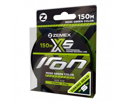 Плетеный шнур ZEMEX IRON X5 150м 0,30мм