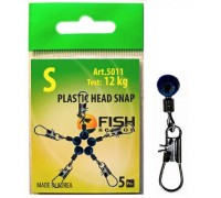Застёжка Fish Season Plastic Head Snap M