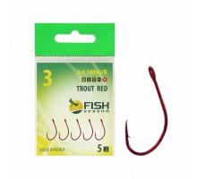 Крючки Fish Season Trout Red №4