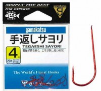 Крючки GAMAKATSU Tegaeshi Sayori №5