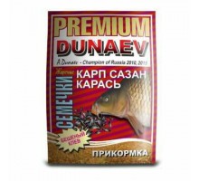Прикормка DUNAEV Premium Карп Сазан Карась семечка