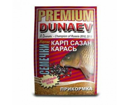 Прикормка DUNAEV Premium Карп Сазан Карась семечка