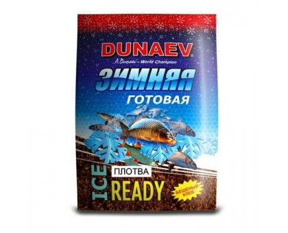 Прикормка зимняя DUNAEV Ice Ready Плотва
