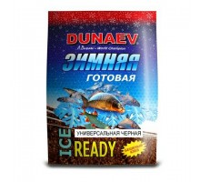 Прикормка зимняя DUNAEV Ice Ready Универсальная черная