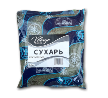 Сухарь панировочный Деревенская Трапеза 0.5 кг Чеснок