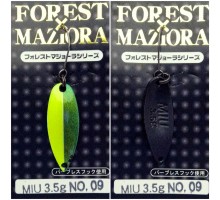 Блесна колеблющаяся Forest Miu 3,5 гр Maziora цвет 09