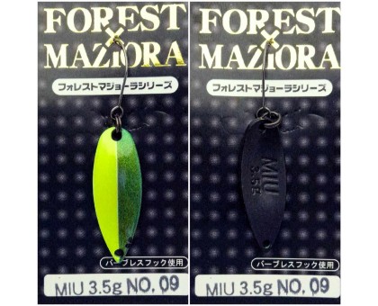 Блесна колеблющаяся Forest Miu 3,5 гр Maziora цвет 09