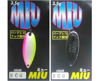 Блесна колеблющаяся Forest Miu 3,5 гр цвет MC6