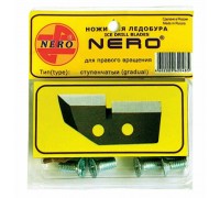 Ножи NERO 3004-130CR ступенчатые к ледобуру 130 правое вращение
