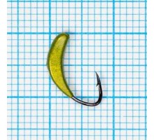 Мормышка Levsha NN Банан квадратный зеленый 0,25 гр